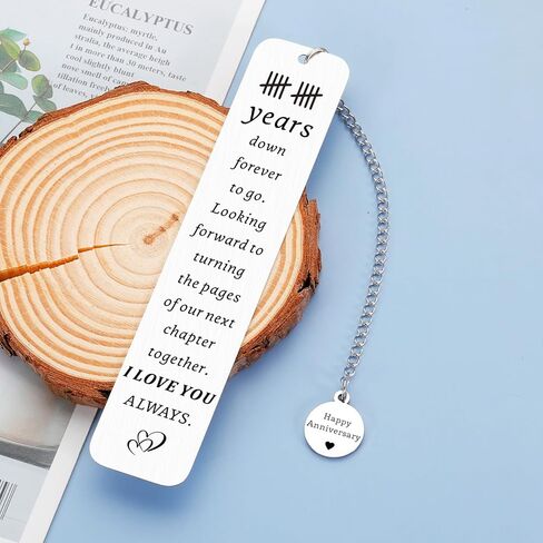 Iron 6th Anniversary for Her Him Iron Gifts for 6th Anniversary 6 Year Wedding Anniversarys Bookmarks for Women Men Couples Husband Wife Aniversario Birthday Gift in Saudi Arabia