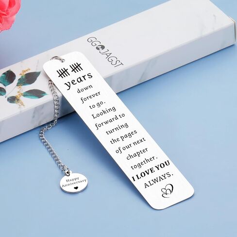 Iron 6th Anniversary for Her Him Iron Gifts for 6th Anniversary 6 Year Wedding Anniversarys Bookmarks for Women Men Couples Husband Wife Aniversario Birthday Gift in Saudi Arabia