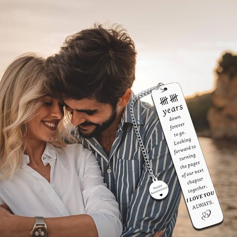 Iron 6th Anniversary for Her Him Iron Gifts for 6th Anniversary 6 Year Wedding Anniversarys Bookmarks for Women Men Couples Husband Wife Aniversario Birthday Gift in Saudi Arabia