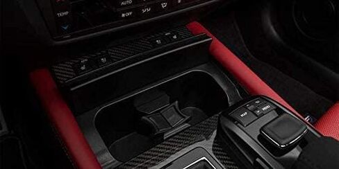 Center Console Cup Holder Insert Divider Barrier Partition Separator for LEXUS GS GS350 GS300 GS450h GS F GS200t Turbo 2013 2014 2015 2016 2017 2018 2019 2020 (2013-2020) 13 14 15 16 17 18 19 20 in Saudi Arabia