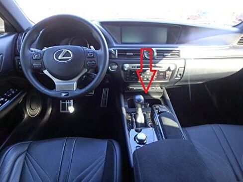 Center Console Cup Holder Insert Divider Barrier Partition Separator for LEXUS GS GS350 GS300 GS450h GS F GS200t Turbo 2013 2014 2015 2016 2017 2018 2019 2020 (2013-2020) 13 14 15 16 17 18 19 20 in Saudi Arabia