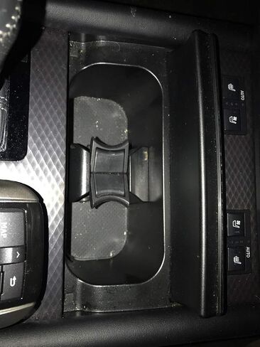 Center Console Cup Holder Insert Divider Barrier Partition Separator for LEXUS GS GS350 GS300 GS450h GS F GS200t Turbo 2013 2014 2015 2016 2017 2018 2019 2020 (2013-2020) 13 14 15 16 17 18 19 20 in Saudi Arabia