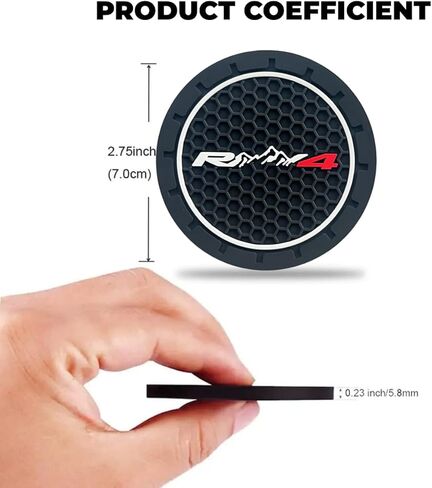 2PCS CAR CUP COSTARD لتويوتا RAV4 الملحقات Auto Anti Cust Cust حامل إكسسوارات السيارة الداخلية (R) in Kuwait