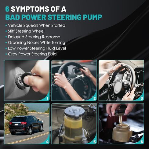 20-1013 مضخة توجيه كهربائية مع مجموعة خزان بكرة مناسبة لـ Dodge-Ram 1500 V6 3.7L V8 4.7L 5.7L 2009-2010 مضخات توجيه كهربائية بديلة للسيارات 55398903AE مضخة مساعدة الطاقة in Kuwait