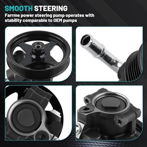 20-1013 مضخة توجيه كهربائية مع مجموعة خزان بكرة مناسبة لـ Dodge-Ram 1500 V6 3.7L V8 4.7L 5.7L 2009-2010 مضخات توجيه كهربائية بديلة للسيارات 55398903AE مضخة مساعدة الطاقة in Kuwait