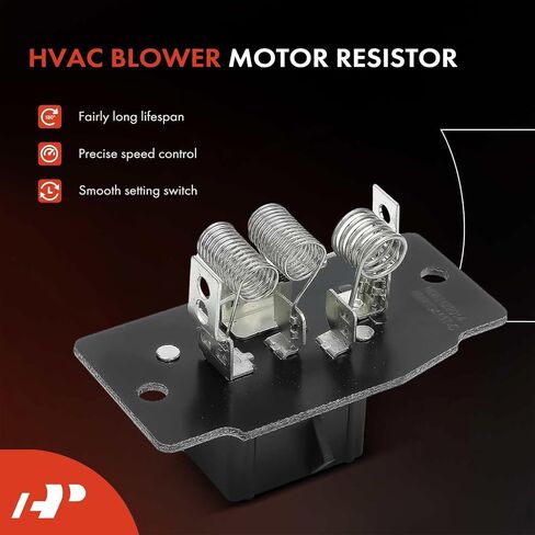 A -Premium HVAC Blower Motor Resistor مع مجموعة تسخير الأسلاك متوافقة مع فورد ، لينكولن آند ميركوري سيارات - كراون فيكتوريا ، سيارات المدينة ، كونتري سكوير ، المحدودة ، كراون فيكتوريا ، مارك السادس ، كولوني بارك in Saudi Arabia