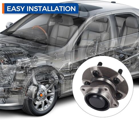 Parod 512218 محور العجلات الخلفية وتجميع الحامل الملاءمة لعام 2003-2008 Pontiac Vibe ، 2000-2005 Toyota Celica ، 2003-2008 Corolla ، Matrix FWD ؛ غير ABS in Saudi Arabia