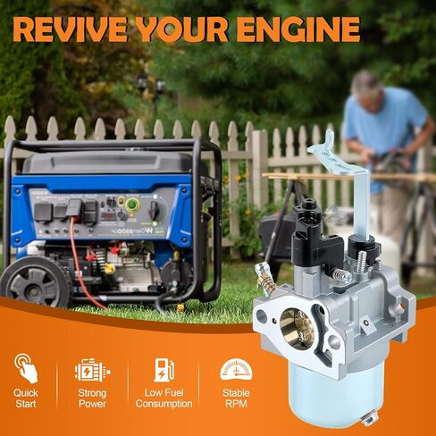 EX13 EX17 Carburetor for Subaru Robin EX21 SP170 SP210 Generator Replaces 276-62304-40, 276-62304-20, 276-62304-60 in Saudi Arabia