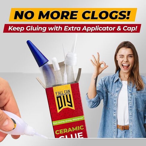 Y’allCanDiy Super Glue for Automotive 1 Pk x 0.7 Oz. (20g) – High-Strength Instant Bond for Car Parts, Metal, Plastic, Rubber, Glass & Trim Repairs – Precise, Easy to Apply in Kuwait