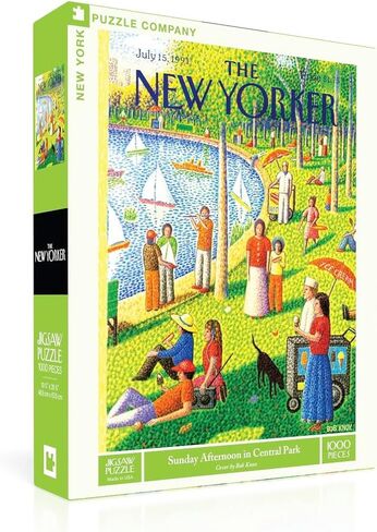 New York Puzzle Company - New Yorker Main Street - 1000 قطعة Jigsaw Puzzle in Saudi Arabia
