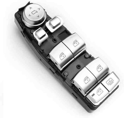 1PCS L التكوين الفضي المتطرف أمام زر رافع الباب OEM 61319382503 in Saudi Arabia
