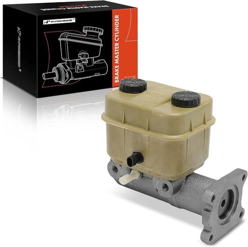 A-Premium Brake Master Cylinder مع خزان وقبعة متوافقة مع مركبات Ford و Freightliner-F-53 Motorhome Chassis 1999-2000 ، FL50/FL60/FL70/FL80 1999-2001-استبدل# F81Z2140AA in Saudi Arabia