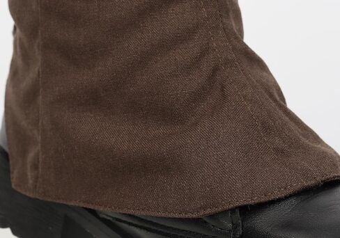 Medieval Pirate Boots Cover Linen Leg Gaiters Renaissance Costume Accessories for Ren Faire in Saudi Arabia