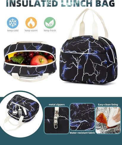 Hidds Laptop Backpacks for Teens Boys Mens Lightning School Bag College Backpack Travel Casual Daypack Bookbags Students in Kuwait
