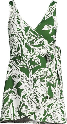 Lands 'End Side Women's Tie Mini Swim Dress Wit Swimsuit in Kuwait