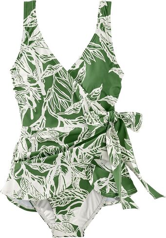 Lands 'End Side Women's Tie Mini Swim Dress Wit Swimsuit in Kuwait