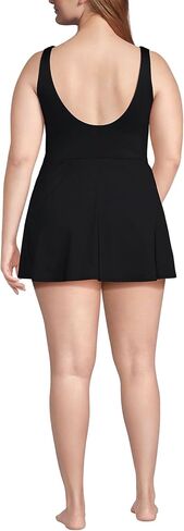 Lands 'End Side Women's Tie Mini Swim Dress Wit Swimsuit in Saudi Arabia
