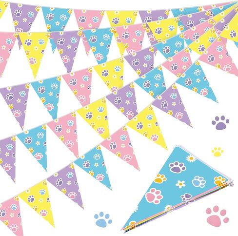 Tiamon 5 PCS Wild One Banner Banner Decorations Giraffe Animals Pink Jungle Safari Pennant Bunting Triangle المطبوعة للغاب Wild Baby Shower Zoo Giraffe Party Decord Supplies in Saudi Arabia
