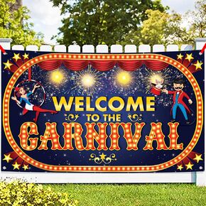 Katchon Xtralarge Carnival Banner - 72 × 44 بوصة | خلفية الكرنفال لزخارف الحفلات in Saudi Arabia