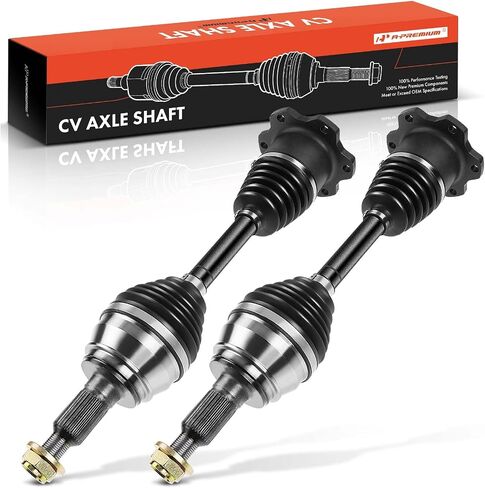زوج A-premium (2) مجموعة عمود محور CV الأمامي متوافق مع شيفروليه سيلفرادو 1500 ، Tahoe ، Suburban & GMC Sierra 1500 ، Yukon & Cadillac ، Driver and Raptenger ، استبدل# 26060239 in Kuwait