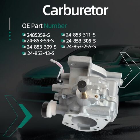 Carburetor متوافق مع KOHLER CH18 CH20 CH22 CH620 CH640 CH680 مع مضخة الوقود وتوصيل شرارة ، OE 24-853-43-S ، 24-853-59-S ، 24-853-255-S ، 24-853-309-S ، 24-853-305-S in Saudi Arabia