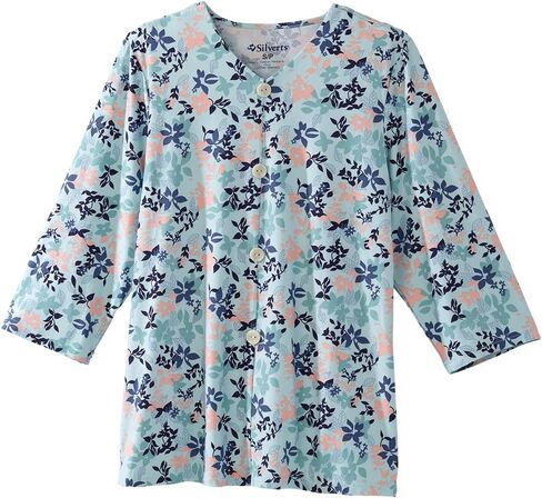 Women’s Open-Back Adaptive Faux Button Top in Kuwait