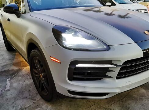 iJDMTOY Euro Smoked Lens Amber Full LED Bumper Side Marker Light Kit Compatible With 2015-2018 Porsche Cayenne, Powered by 40-SMD LED, Replace OEM Front Sidemarker Lamps in Saudi Arabia