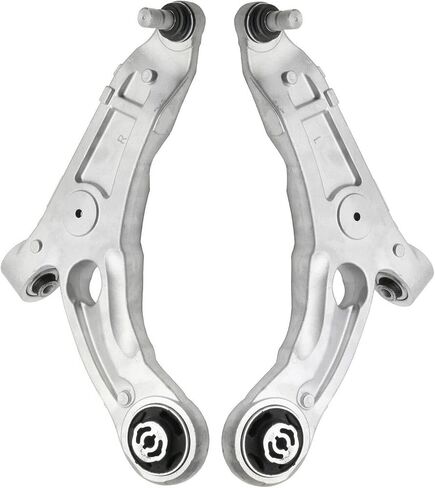 Detroit Axle - Front 2pc Control Arms for 15-17 Chrysler 200 [Except 17 inch (432mm) Wheels], 2 Lower Control Arms w/Ball Joint 2015 2016 2017 Replacement in Saudi Arabia