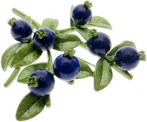 Elegant Women Brooch Pin Blueberry Branch Style Wedding Party Accessory Jewelry in Saudi Arabia