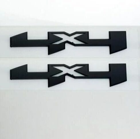 8pcs Sierra Elevation Blackout Emblems Kit 3D Badge Padge Nameplate Letting ملصق ملصق متوافق مع 2019-2026 Sierra 85160690 86532071 (Matte Black) in Kuwait