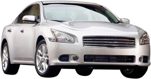 FreeMotor802 Tape-On Window ، حراس المطر ، يناسب 2009-2015 Nissan Maxima ، Slim Style Smoke Tinted Acrylic 4 PCS Deplectors Window Window Valectors in Saudi Arabia