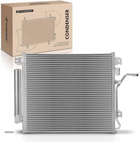 تكييف الهواء A-premium A/C مكثف متوافق مع Jeep Liberty 2008-2012 3.7L & Dodge Nitro 2007-2011 3.7L 4.0L ، ناقل حركة أوتوماتيكي ، استبدل# 68033230AA in Saudi Arabia