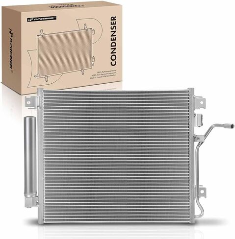 تكييف الهواء A-premium A/C مكثف متوافق مع Jeep Liberty 2008-2012 3.7L & Dodge Nitro 2007-2011 3.7L 4.0L ، ناقل حركة أوتوماتيكي ، استبدل# 68033230AA in Saudi Arabia