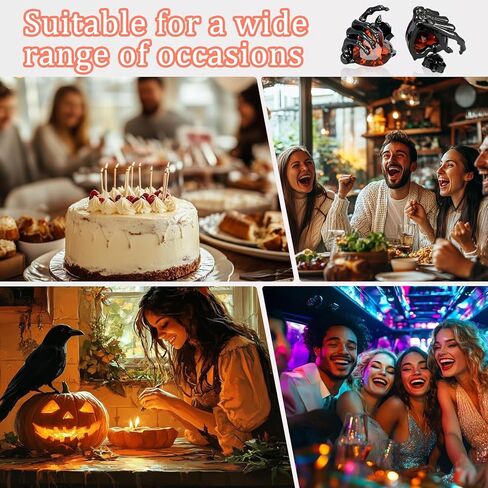 القوطية الجمجمة الهيكل العظمي أقراط للرجال ، وأقراط هيكلية يدوية ، مجوهرات جمجمة للنساء in Kuwait