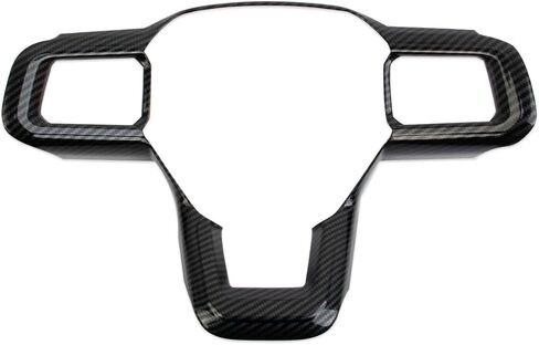 Steering Wheel Cover Molding Trims Accessories for 2024-2025 Ford Mustang (Carbon Fiber Style) in Kuwait