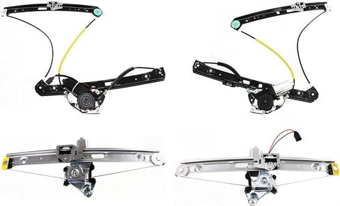 Garage-Pro Power Window منظم W/استبدال المحرك لـ BMW 325I 2001-2005 325XI 330i 320i الأمامي والخلفي لسيارة السيدان/العربة استبدال# 51337020660-PFM ، 51337020659-PFM ، 5135821212100-PFM ، 6762283666666666 in Saudi Arabia
