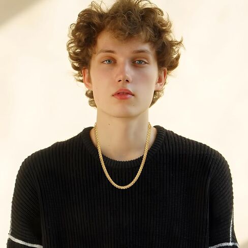 Chunky Gold Snake Chain Choker Necklace for Women Trendy 14K Gold Plated Thick Snake Chain African Collar Exaggerated Necklace Bold Punk Rock Statement Necklace with Adjustable Chain in Kuwait