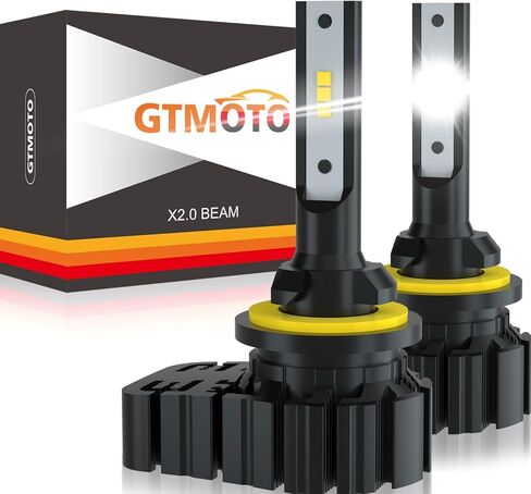 لصالح Polaris Sportsman 300 400 450 500 550 570 700 800 850 1000 XP LED المصابيح الأمامية ، 4010253 50W مصابيح الأمامية ، 6000K أبيض 894/881/886 مصابيح ATV ، 2-PACK in Saudi Arabia