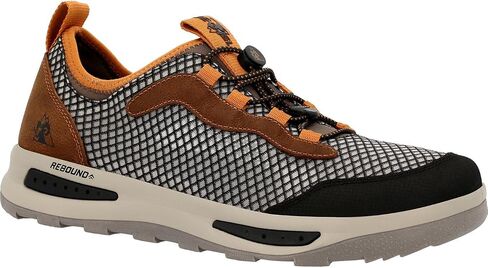 Rocky Nowake Outdoor Shoe ، Black Brn & Burnt Orange ، Size 9.5 (M) in Saudi Arabia