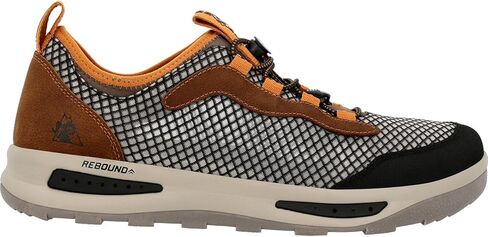 Rocky Nowake Outdoor Shoe ، Black Brn & Burnt Orange ، Size 9.5 (M) in Saudi Arabia