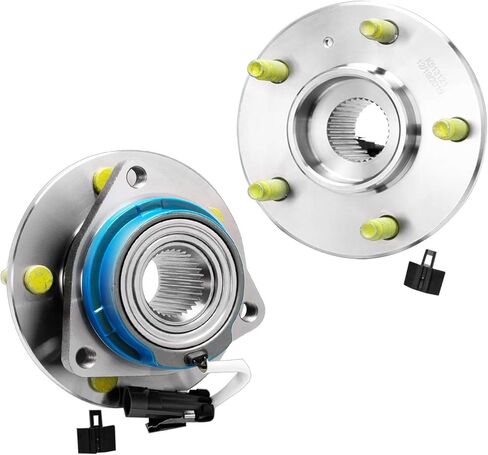 Detroit Axle - 4 Wheel Bearing Hubs لـ Chevy Impala Pontiac Grand Prix Buick Lacrosse Regal Century Aztek Monte Montan in Saudi Arabia