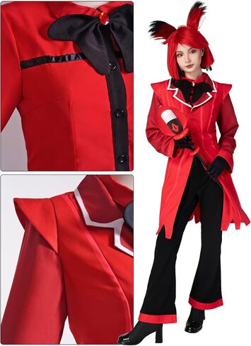 Osias Hazbin Hotel Alastor Cosplay Costume in Saudi Arabia