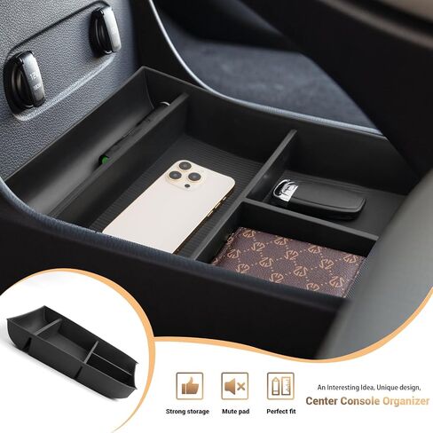 YEE PIN لعام 2024 2025 Hyundai Palisade Lower Center Center Console Storage Toray for 2025 Hyundai Palisade Accessories for Hyundai Palisade SE/SEL/XRT/Limited/Calligraphy Console Organizer in Saudi Arabia