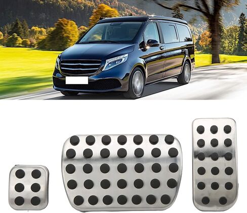 مجموعة مستحضرات دواسة Keenso Car Pad Pad Foot Set بديل لـ V Class Vito Metris W447 W639 2016-2019 in Saudi Arabia