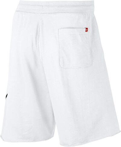 Nike Mens Sportswear Logo Shorts White/Black 836277-100 Size Small in Saudi Arabia