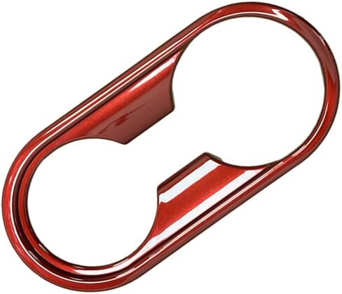 ل Kia Forte 2019 2020 2021 2022 2023 2024 ABS Wine Red Center Center Cop Panel Cover Cover-Trim-ترقية الرياضة ملحقات داخلية (1pcs)-لا تتناسب مع طرز GT-Line و GT in Kuwait