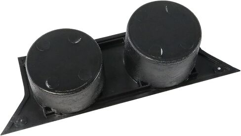3rd Third Gen Camaro Dual Cup Holder Compatible with 1982-1992 Chevy Camaro,Black Cup Holder,Leak Proof, Removable,for Center Consoles with Automatic transmissions ONLY. in Saudi Arabia