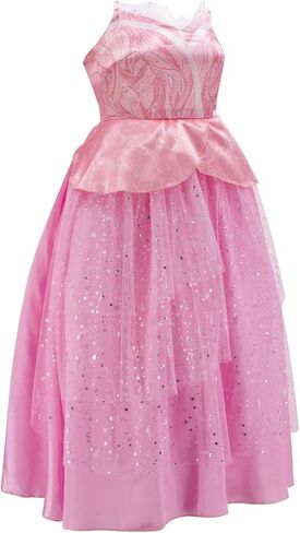 Dress Costume Women Good Witch Pink Dress Adult Uniform Halloween Party Movie Cosplay Outfits in Saudi Arabia