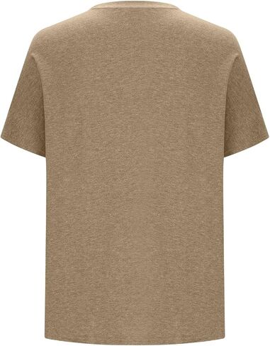 HVEESH PLUS SIZE TUNIC TOPS للنساء فضفاضة في الصيف 2025 TSHIRTS TSHIRTS مع جيوب in Kuwait