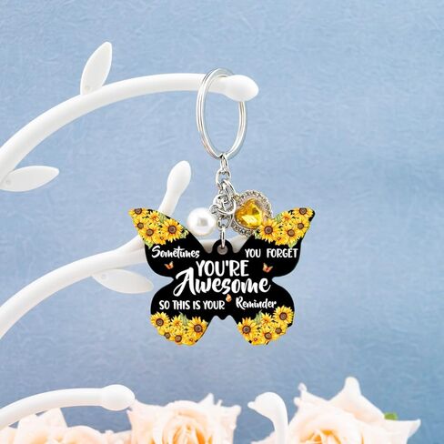 Inspirational Keychains for Women Spiritual Gifts for Bestie Sister Coworkers Acrylic Motivation Encouragement Gifts in Kuwait